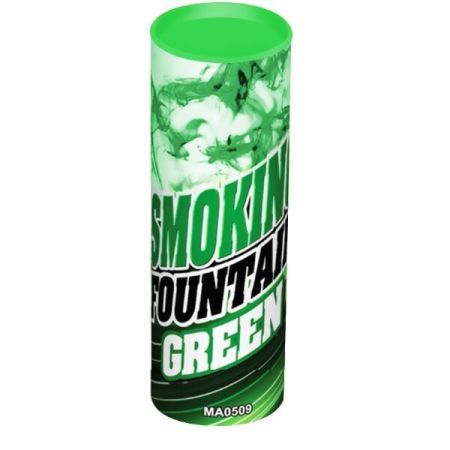 Цветной дым зеленый, SMOKING FOUNTAIN GREEN